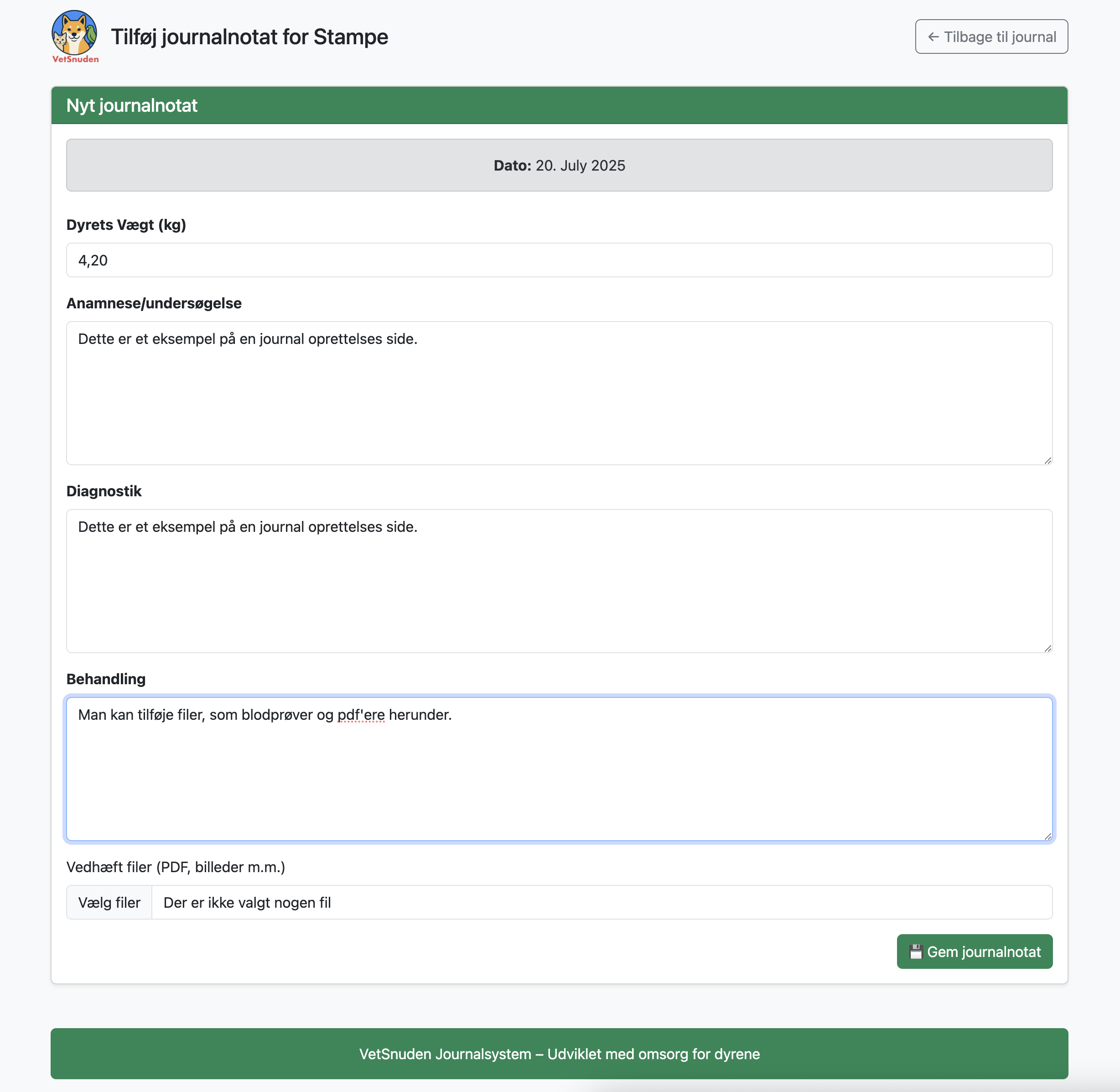 VetSnuden Screenshot