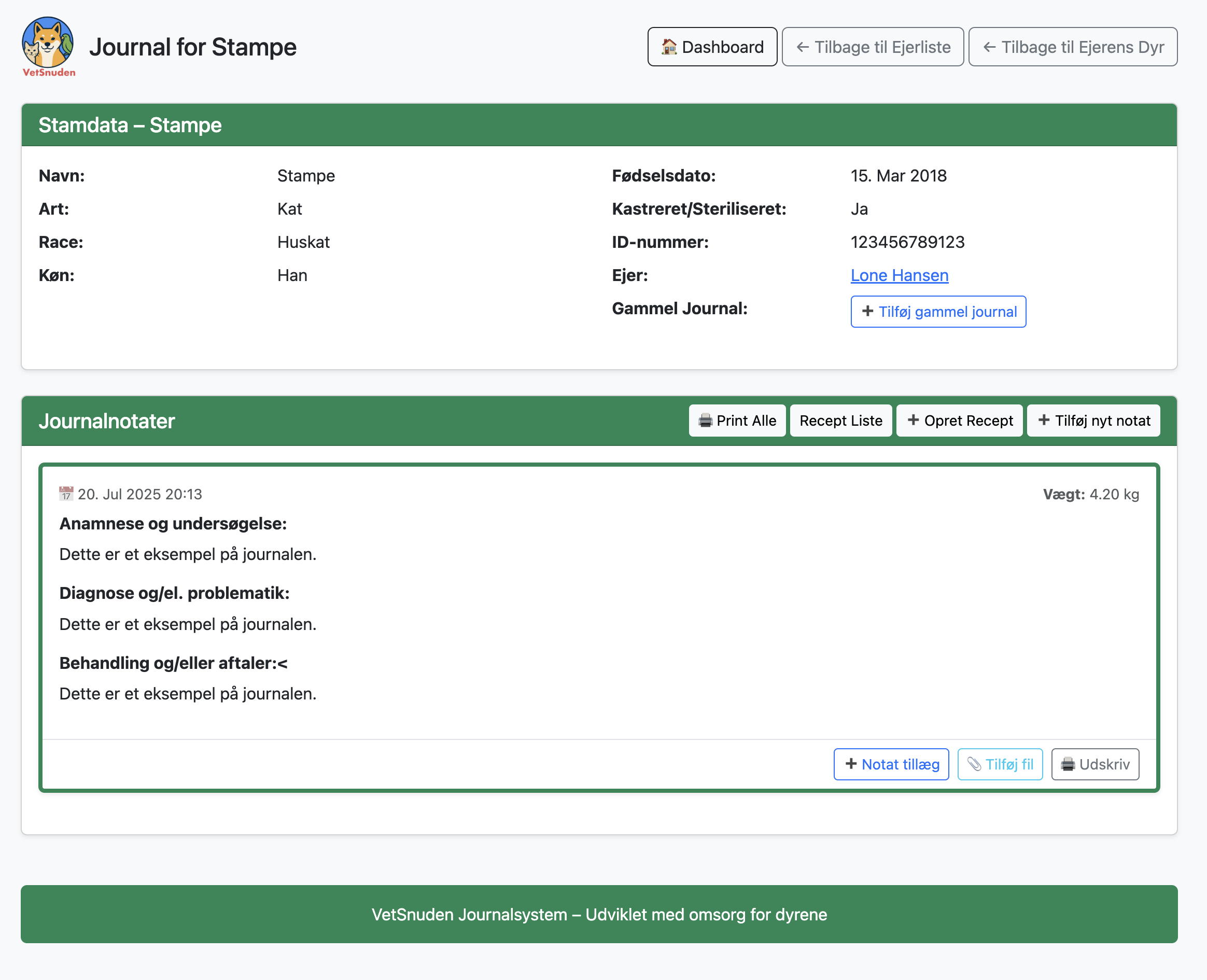 VetSnuden Screenshot
