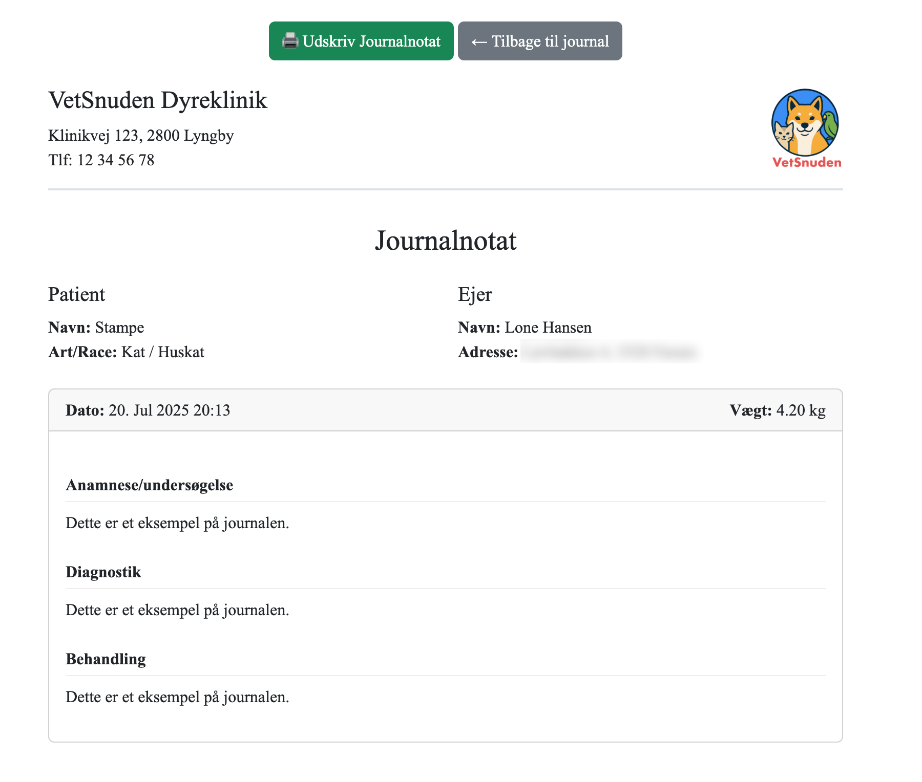 VetSnuden Screenshot