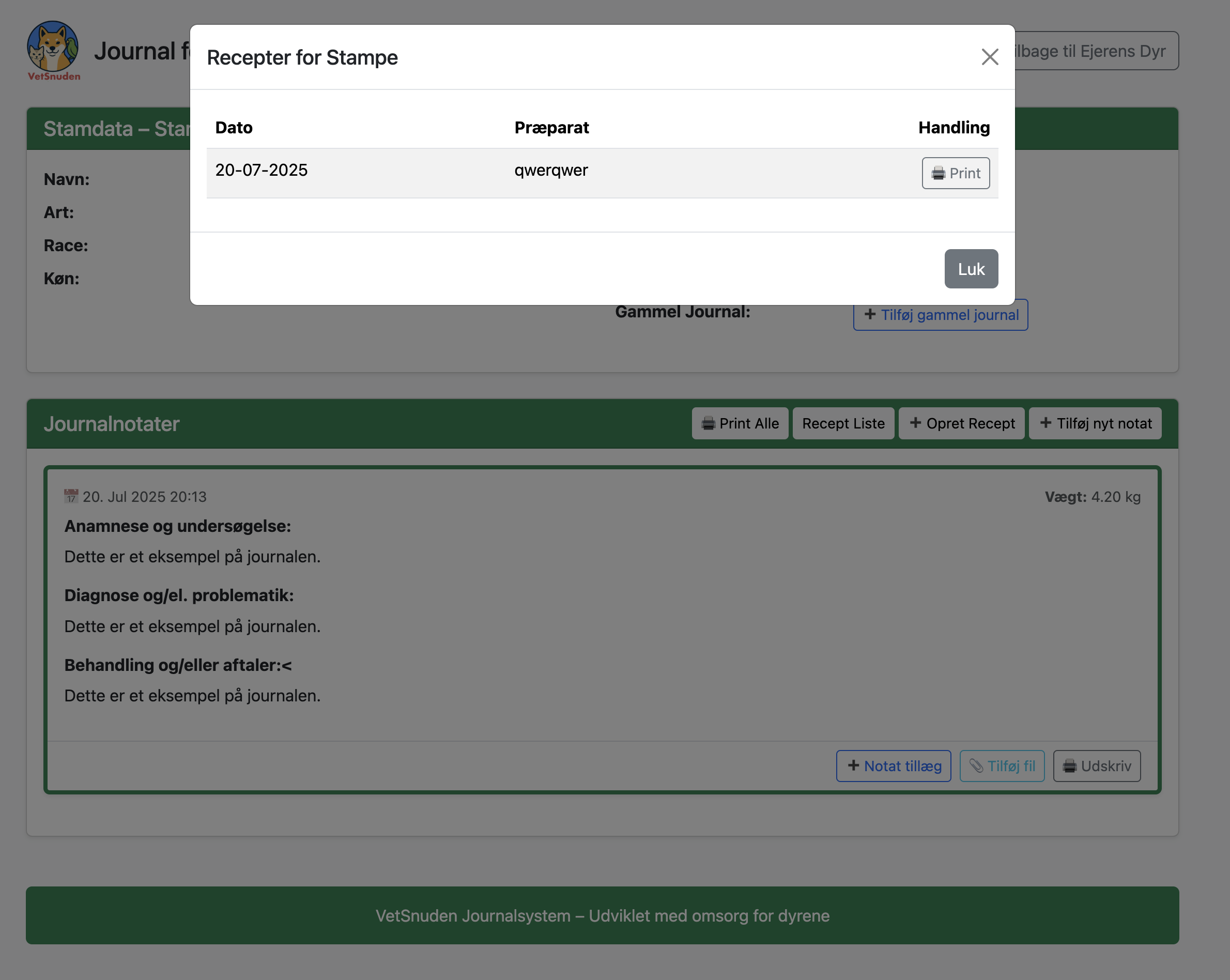 VetSnuden Screenshot