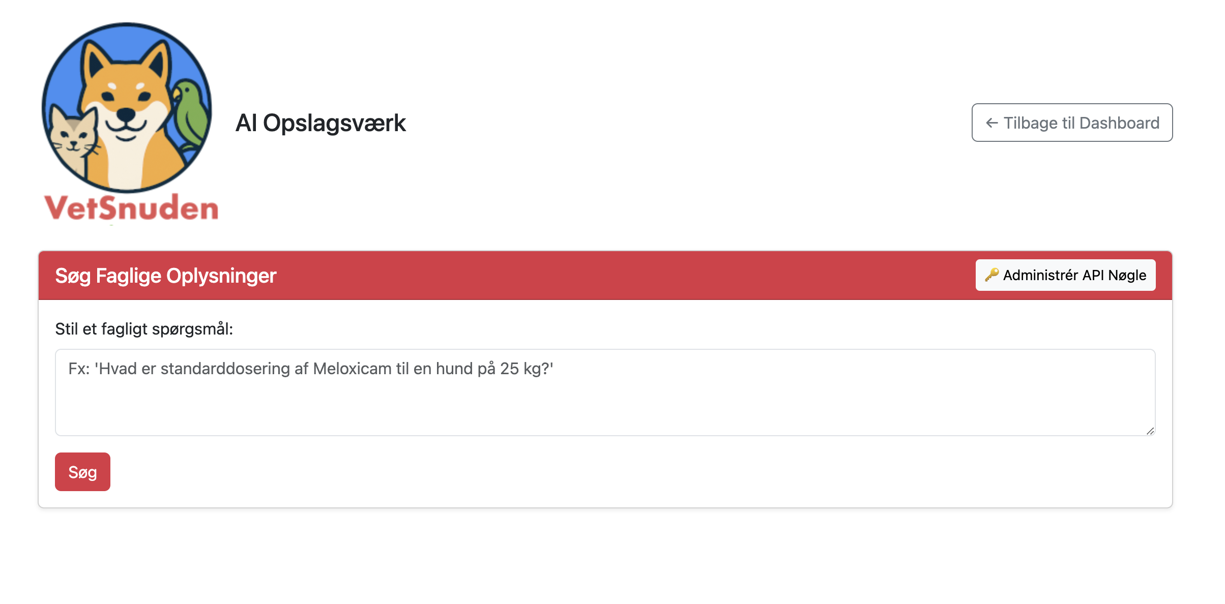 VetSnuden Screenshot