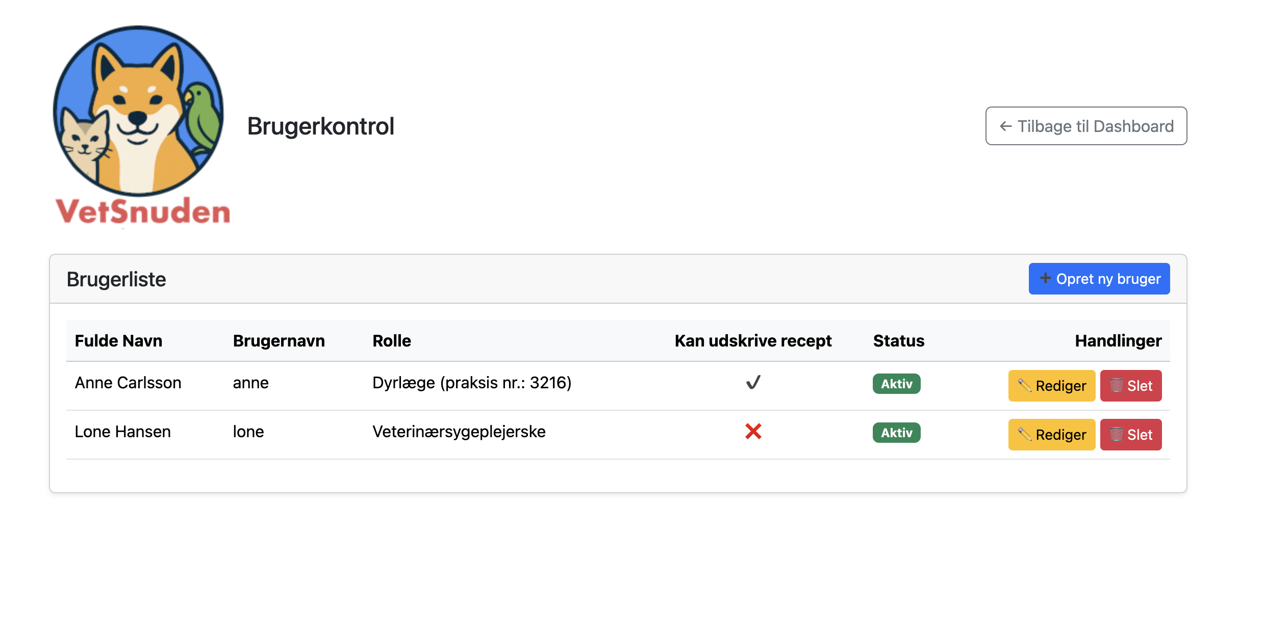 VetSnuden Screenshot